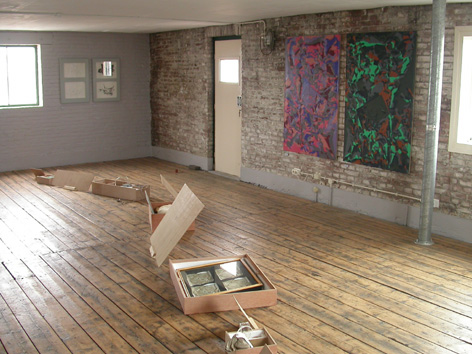 Arnold Schalks,  Jan krommenhoek,  Ies Noordhoek, 'Dingen II', Rotterdam, 2006